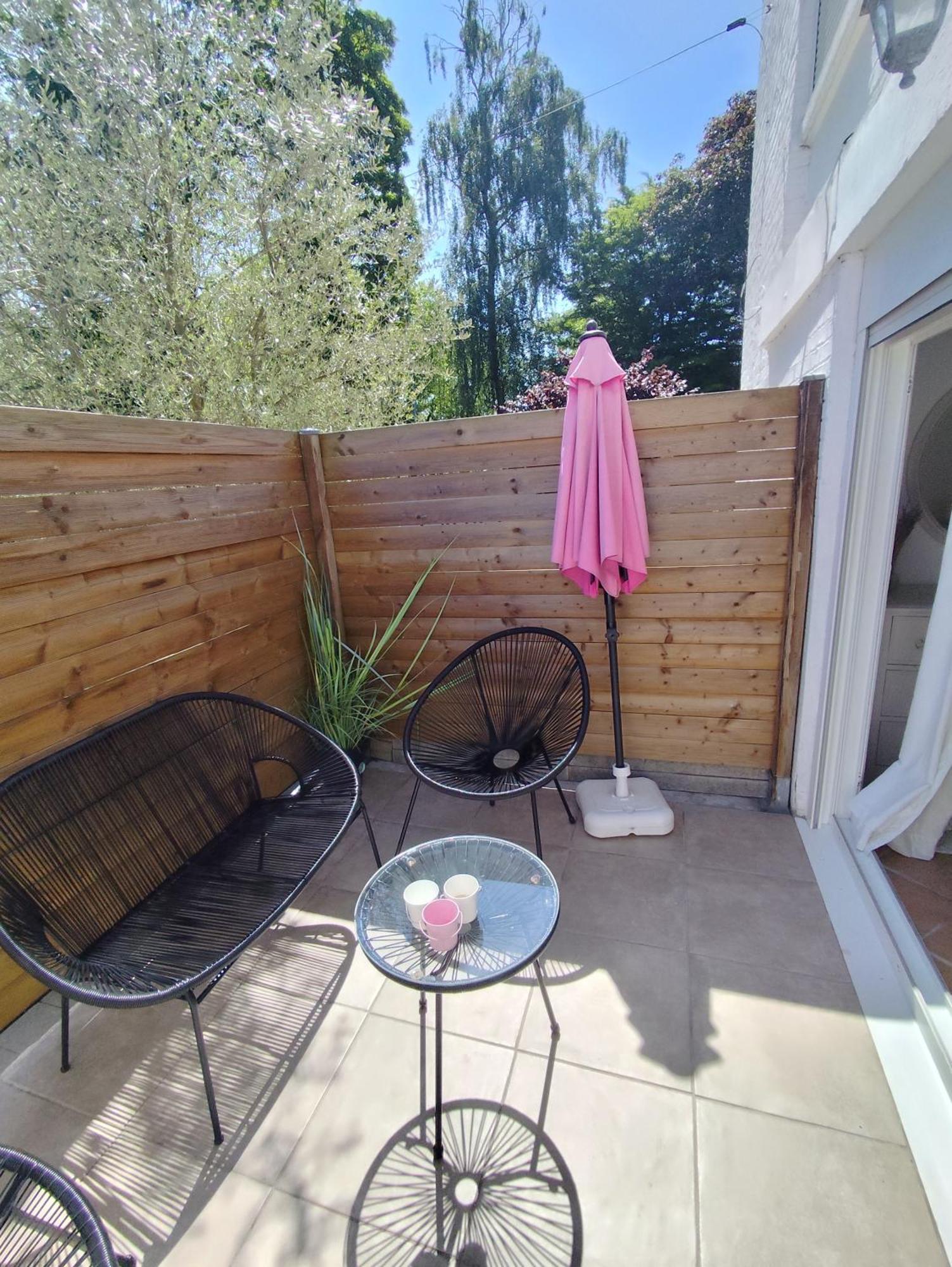 Escapade Pres De Lille - Appartement Charmant Avec Terrasse Et Parking Privee Mons-en-Baroeul Extérieur photo